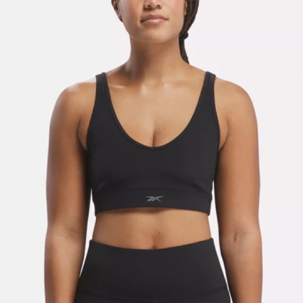 Reebok Women's Active Collective DreamBlend Bra in Black NWT XL